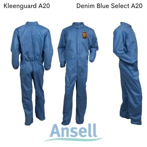 Protective Coveralls XL Denim Blue Select A20