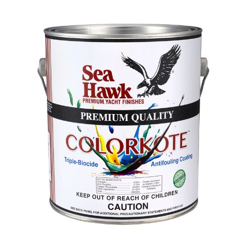 Sea Hawk Colorkote &ndash; Premium Triple-Biocide Self-Polishing Antifouling Bottom Paint